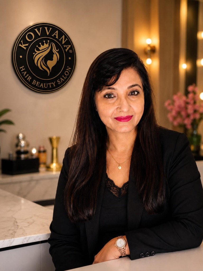 KOVVANA Hair Beauty Salon Master Stylist & Founder